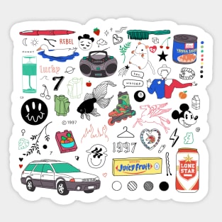 Personalized Nostalgia Sticker